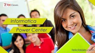 Informatica PowerCenter Tutorial | Informatica Demo Video by Tek Classes