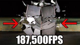 Ridiculous Magnets Colliding at 187,000FPS - The Slow Mo Guys