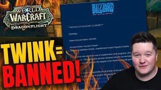 I Got BANNED in World of Warcraft I'm Confused...