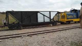 Raising & Tamping Track On The Whiskey River Railway at Little Amerricka / Marshall, Wisconsin.