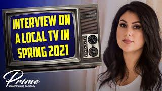 Interview on a local TV in spring 2021 | Marrying a Ukrainian girl