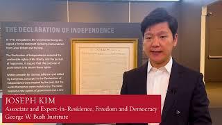 TWO MINUTE TAKE: JOSEPH KIM ON FREEDOM AND DEMOCRACY