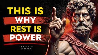 Society Lies To You Rest Is Power - Marcus Aurelius Stoic Philosophy Stoicism Legends