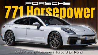 2025 Porsche Panamera Turbo S E Hybrid Revealed With 771 Horsepower