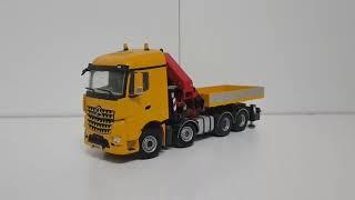 WSI 1:50 Mercedes-Benz Arocs + Palfinger crane