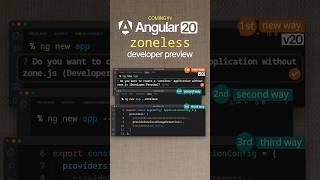 Zoneless Moves to Developer Preview in Upcoming Angular 20 #angular20 #angular