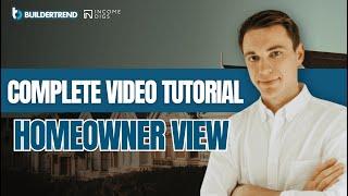 Complete Buildertrend Tutorial: Homeowner View