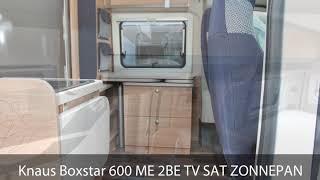 Knaus Boxstar 600 ME 2BE TV SAT ZONNEPANEEL Ruime lengte bedden