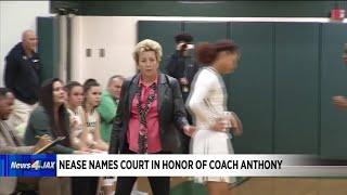 Big honor: Nease names basketball court after longtime coach Sherri Anthony