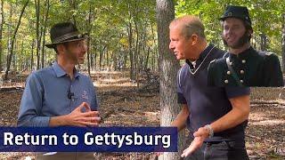 Gettysburg Actor Returns to Little Round Top for the First Time