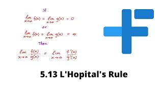 5.13 L’Hopital’s Rule | IB Math AA | Mr. Flynn IB