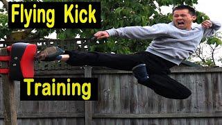 How to Use Kung Fu Flying Kick Training Tutorial