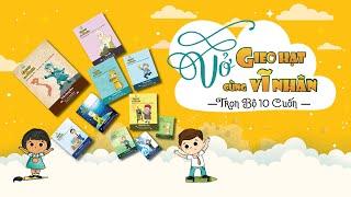 Vở Học Sinh Gieo Hạt Cùng Vĩ Nhân 3 Trong 1 | Dự Án Gieo Hạt Cùng Vĩ Nhân