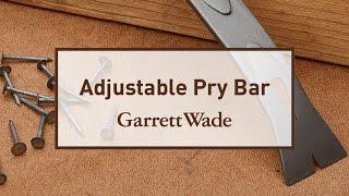 Garrett Wade Adjustable Prybar