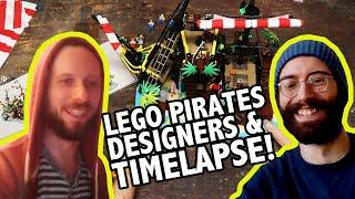 LEGO Pirates of Barracuda Bay Set! Designers Interview + Timelapse Build