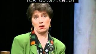 Late Late Show 1992 Abortion Referendum Special - Prof. Patricia Casey takes the stand.