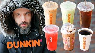 Ranking 25+ Dunkin' Drinks | Ranked with Babish