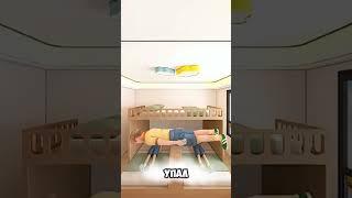 Детская для ТРОЙНЯШЕК  #дизайнинтерьера #интерьер #дизайнмебели