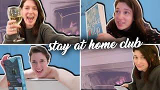 Cosy Reading Night vlog | Drinking By My Shelf