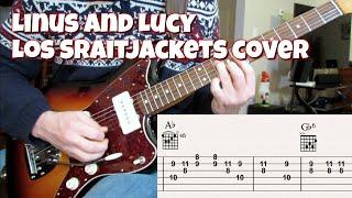 Linus and Lucy guitar cover (Los Straitjackets version)