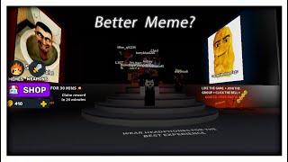 Roblox - Better Meme? - Gameplay