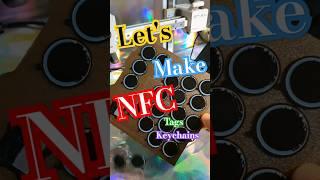 NFC TAG Keychain 3d print #mbg  #nfc #everest #diy #craft #cool #technology #music  #3d #a1mini