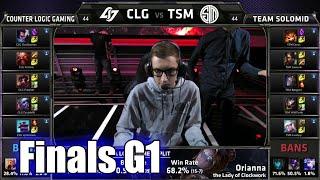 CLG vs TSM (team Solomid) | Game 1 Grand Finals S5 NA LCS Summer 2015 Playoffs | TSM vs CLG G1 Final