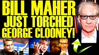 BILL MAHER JUST DESTROYED GEORGE CLOONEY IN THE MOST HILARIOUS WAY POSSIBLE!