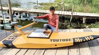 Cách tôi chế tạo thuyền giải trí DIY boat