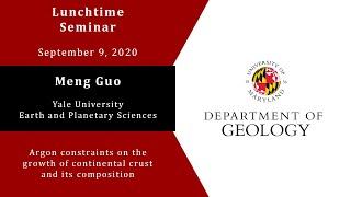 Meng Guo from Yale University, Earth and Planetary Sciences - 9/9/2020