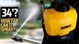 Dewalt Battery Powered Backpack Sprayer