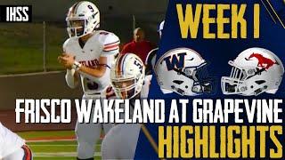 Frisco Wakeland at Grapevine  - 2023 Week 1 Football Highlights