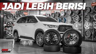 Modifikasi Toyota Kijang Innova Zenix Q Hybrid | Rekomendasi Ganti Pelek di Permaisuri Ban