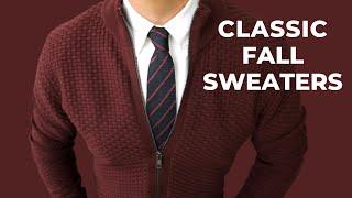 Classic Fall Sweaters Every Guy Should Own