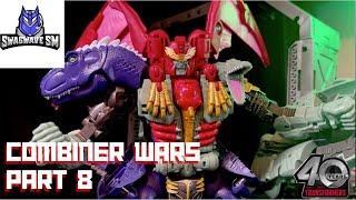 Transformers Stop Motion - [Combiner Wars] Pt 8 Magmatron vs Tigerhawk (10th Anniversary)