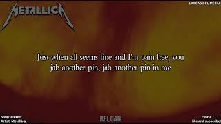 METALLICA - FIXXXER (LYRICS ON SCREEN)