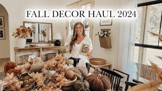 FALL DECOR HAUL 2024 | go through my fall decor with me!