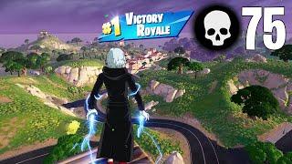 75 Elimination Solo vs Squads Wins (Fortnite Chapter 5 Season 2 Full Gameplay)