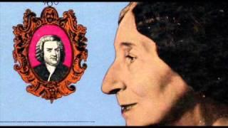 Bach / Wanda Landowska, 1949: Prelude and Fugue No. 4 in C sharp minor, BWV 849 - WTC, Book I