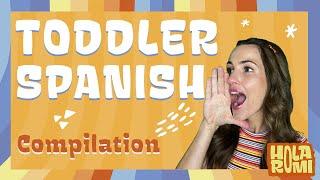 Toddler Spanish Lesson with Romi! - Compilation - Aprende con Romi! Learn Spanish