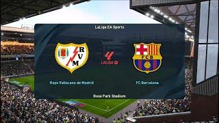 Rayo Vallecano vs Barcelona | La Liga | PES 2021 | PC Gameplay | 4K