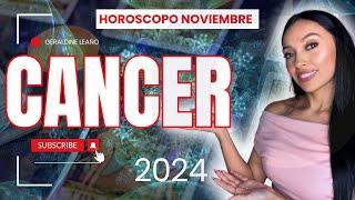 CANCER HOROSCOPO NOVIEMBRE 2024