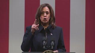 Kamala Harris speaks out about the results of the election