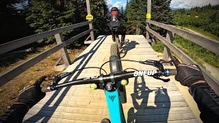 Riding Stupidly Fast on the Upper Whistler Bike Park