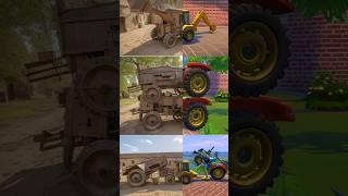 Tractor jcb change to wood| #train #funny #farming #jcb #trend #power #newtweet #viralposts #auto