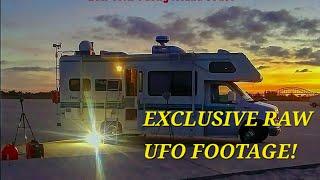 EXCLUSIVE RAW UFO FOOTAGE!  Nightcrawler audio and video!