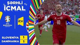 Slovenia 1:1 Denmark | Highlights | Group C | EURO 2024