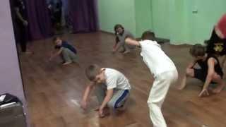 Капоэйра для детей. Киев, Украина. Capoeira kids Ukraine.