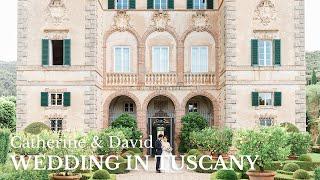 Tuscany wedding of Catherine & David at Villa Cetinale - Exclusive Italy Weddings