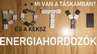 Mi van a táskámban? Energiahordozók